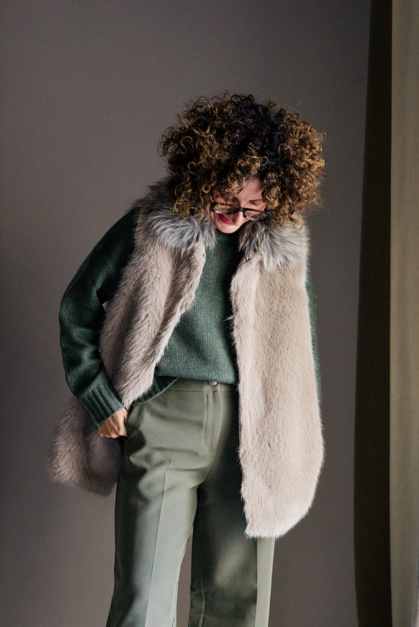 Parka 2 in 1 modulare con gilet in ecofur A. Santi