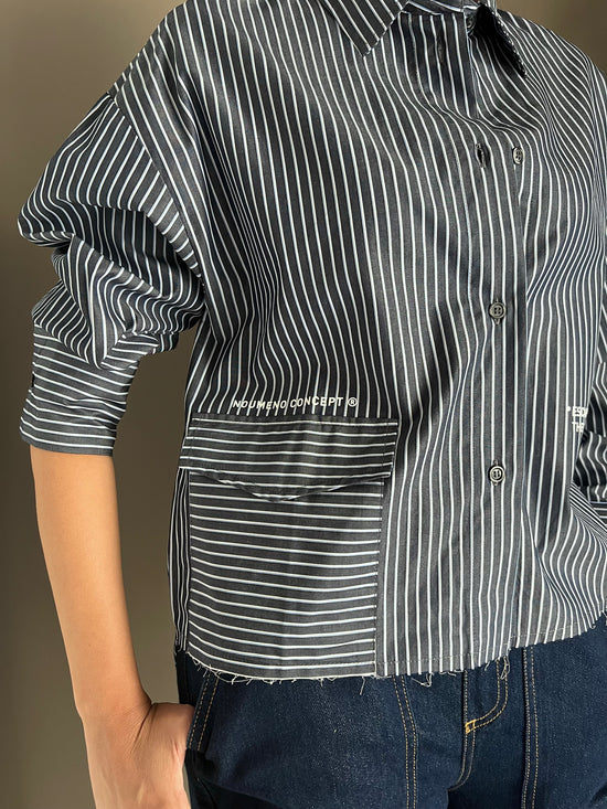 Camicia gessata Noumeno Concept