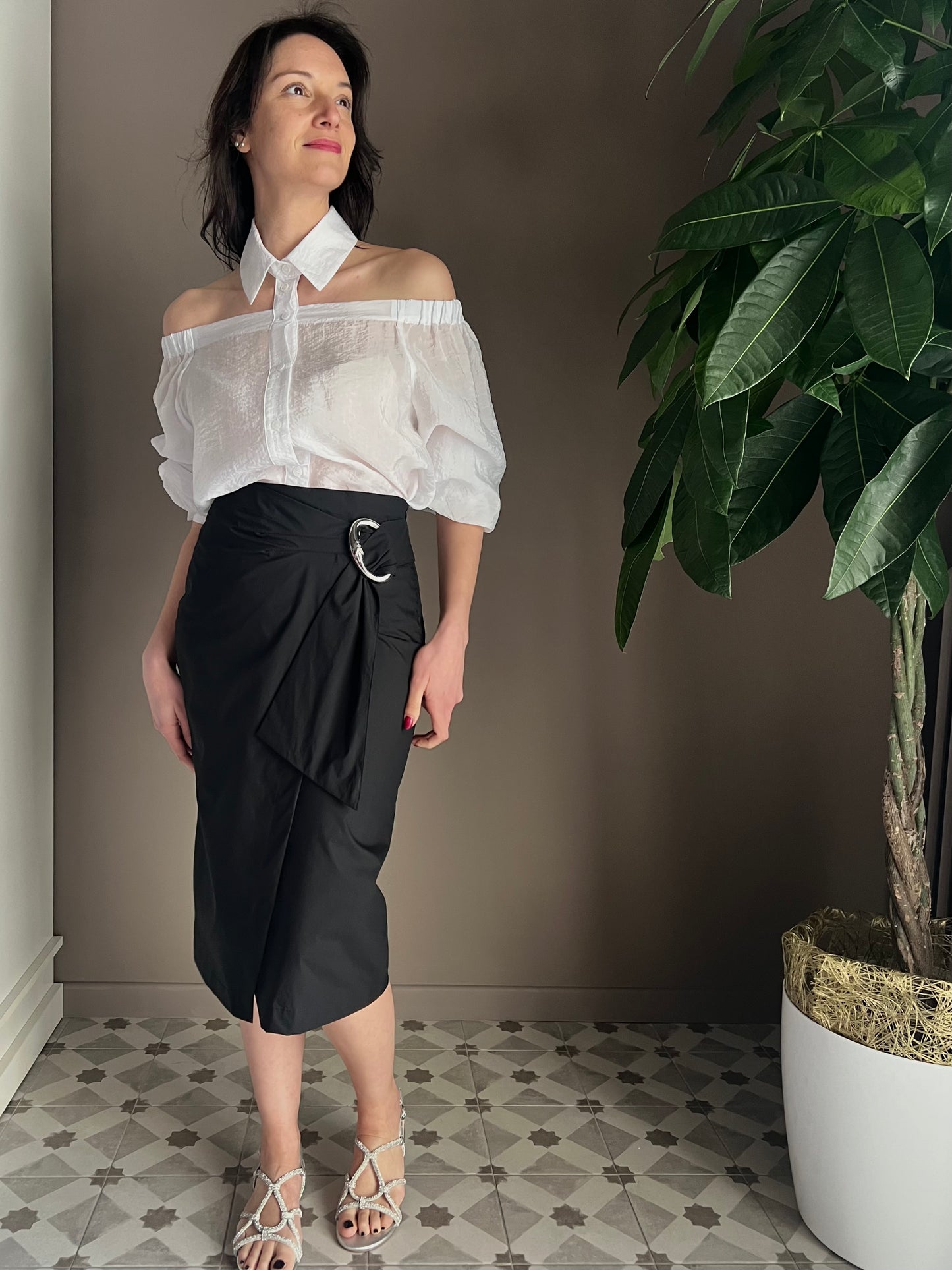 Camicia cot-out