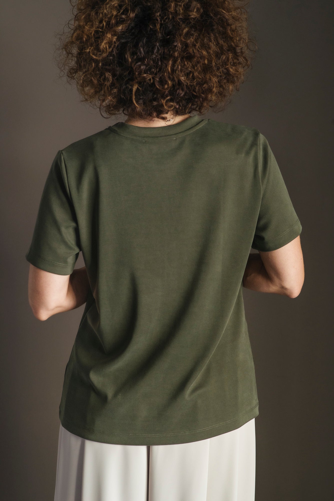 T-Shirt Club Pour Femme Kaki