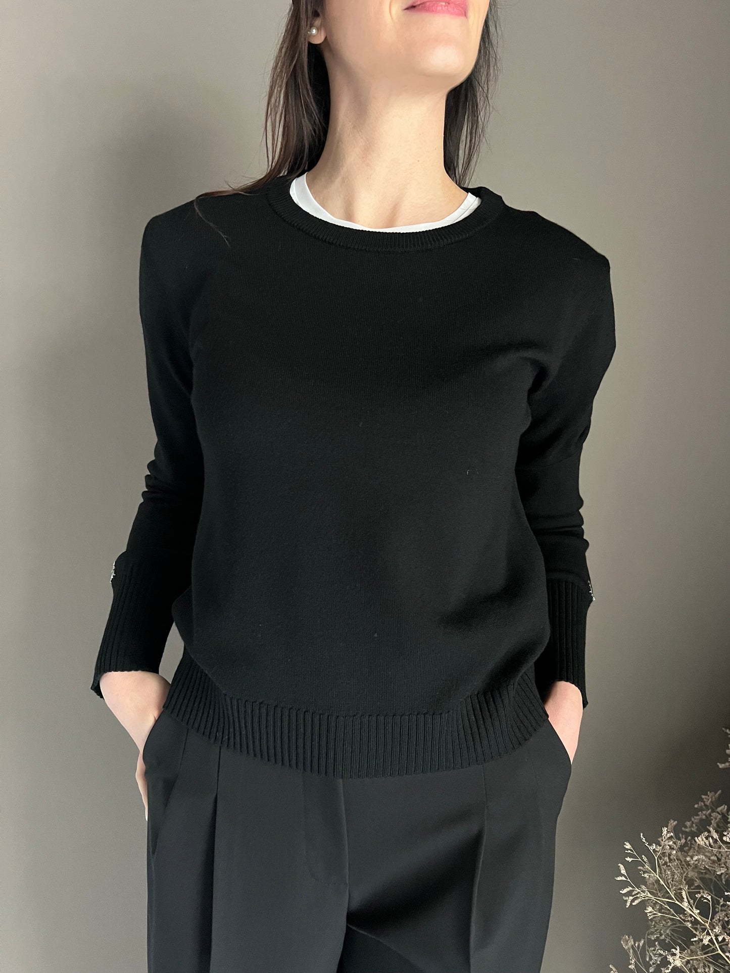 Maglia girocollo in lana Patrizia Pepe