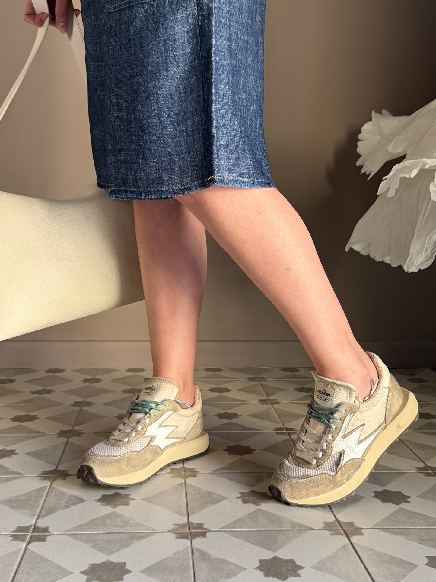 Sneaker Moaconcept – Urban Runner Color Sabbia