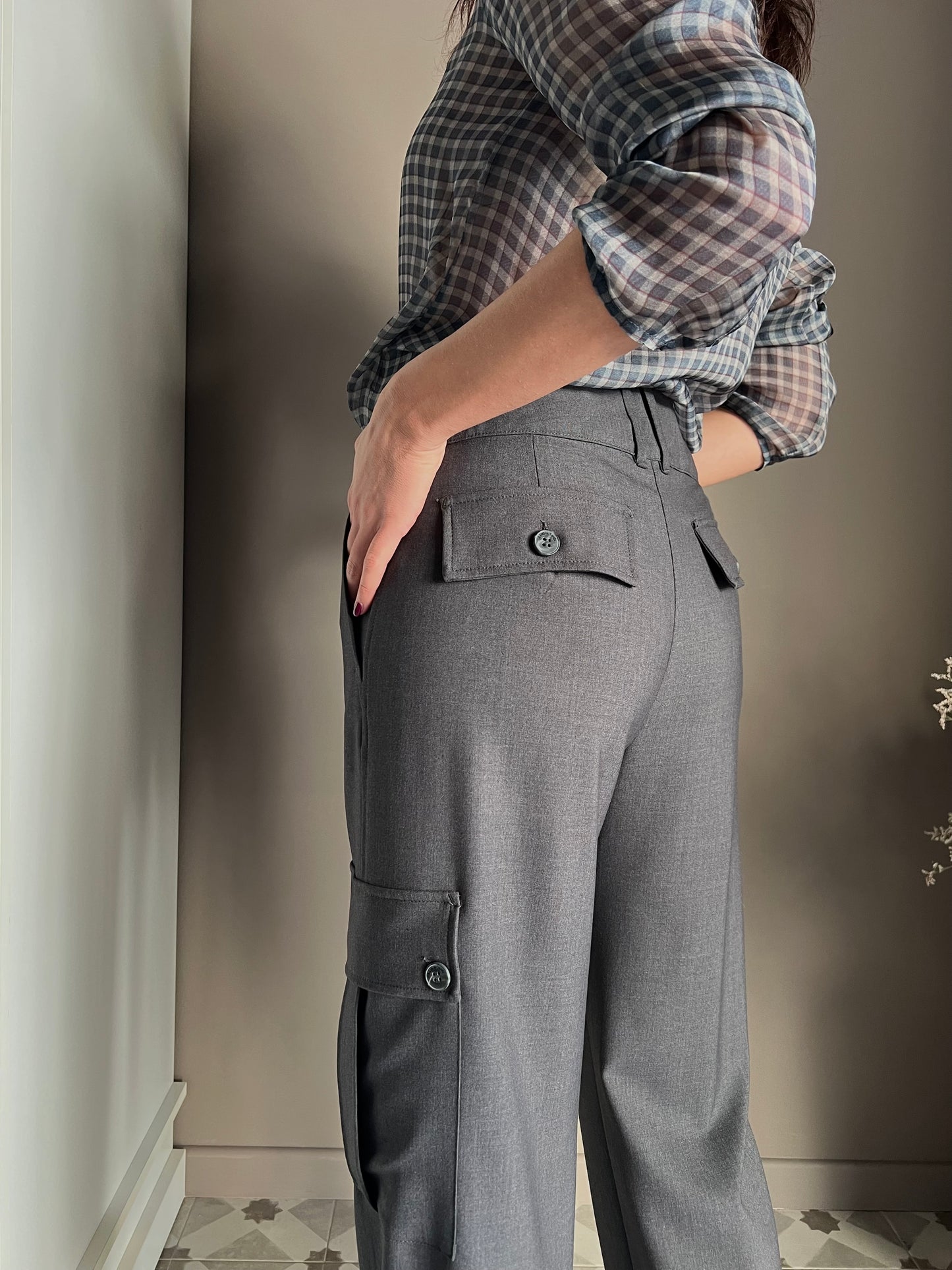 Pantalone cargo Alessia Santi