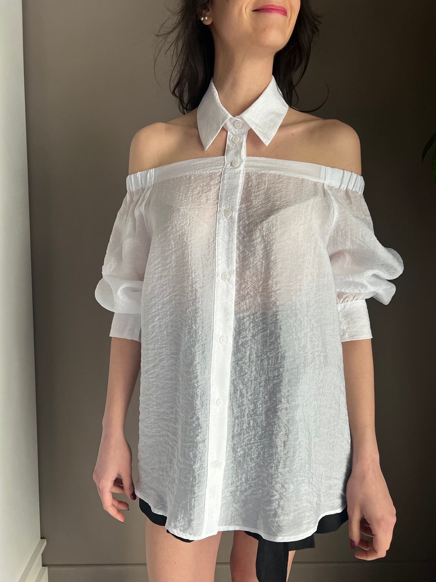 Camicia cot-out