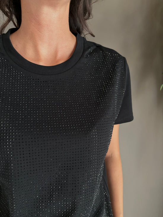 T-shirt strass Patrizia Pepe