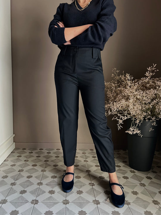 Pantalone blu Alessia santi