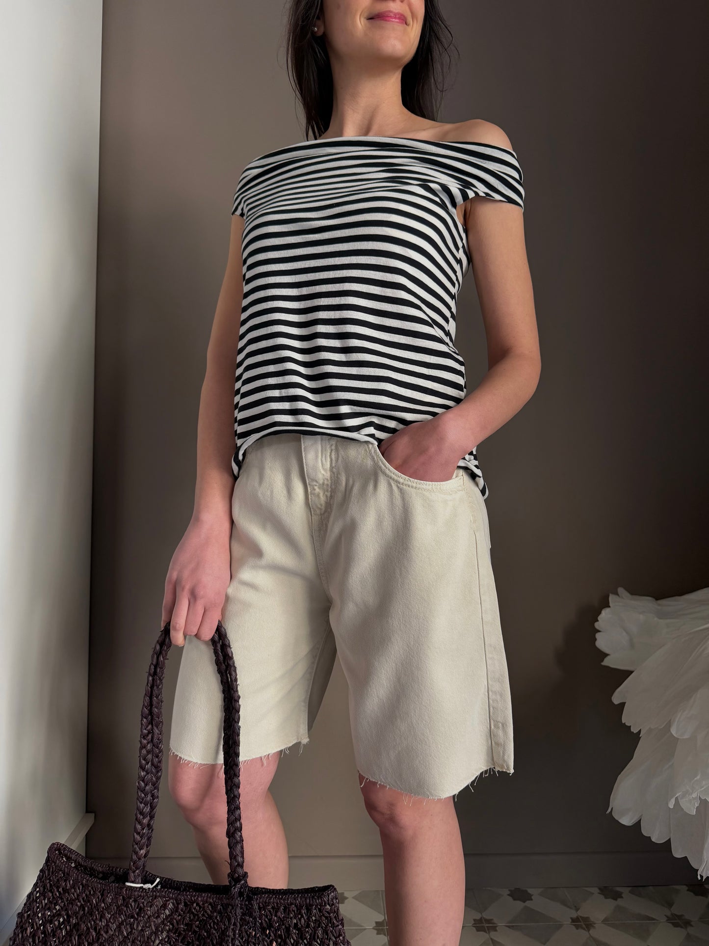 T-shirt Alessia Santi: L'Eleganza delle Righe