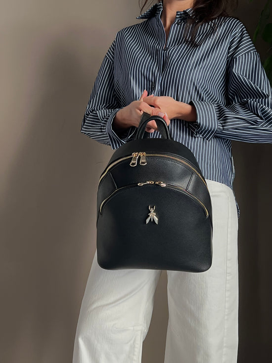 Borsa zaino in pelle