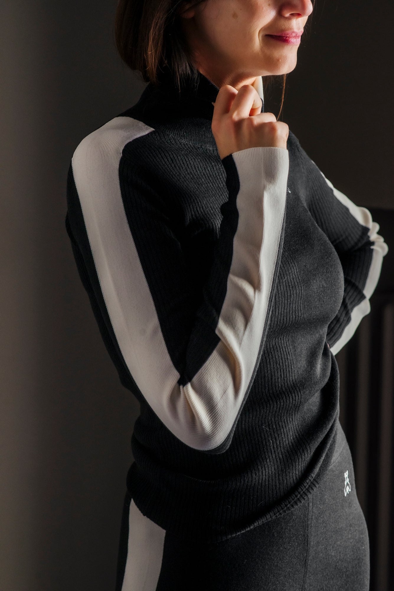 Maglione Dolcevita Bicolor – Patrizia Pepe