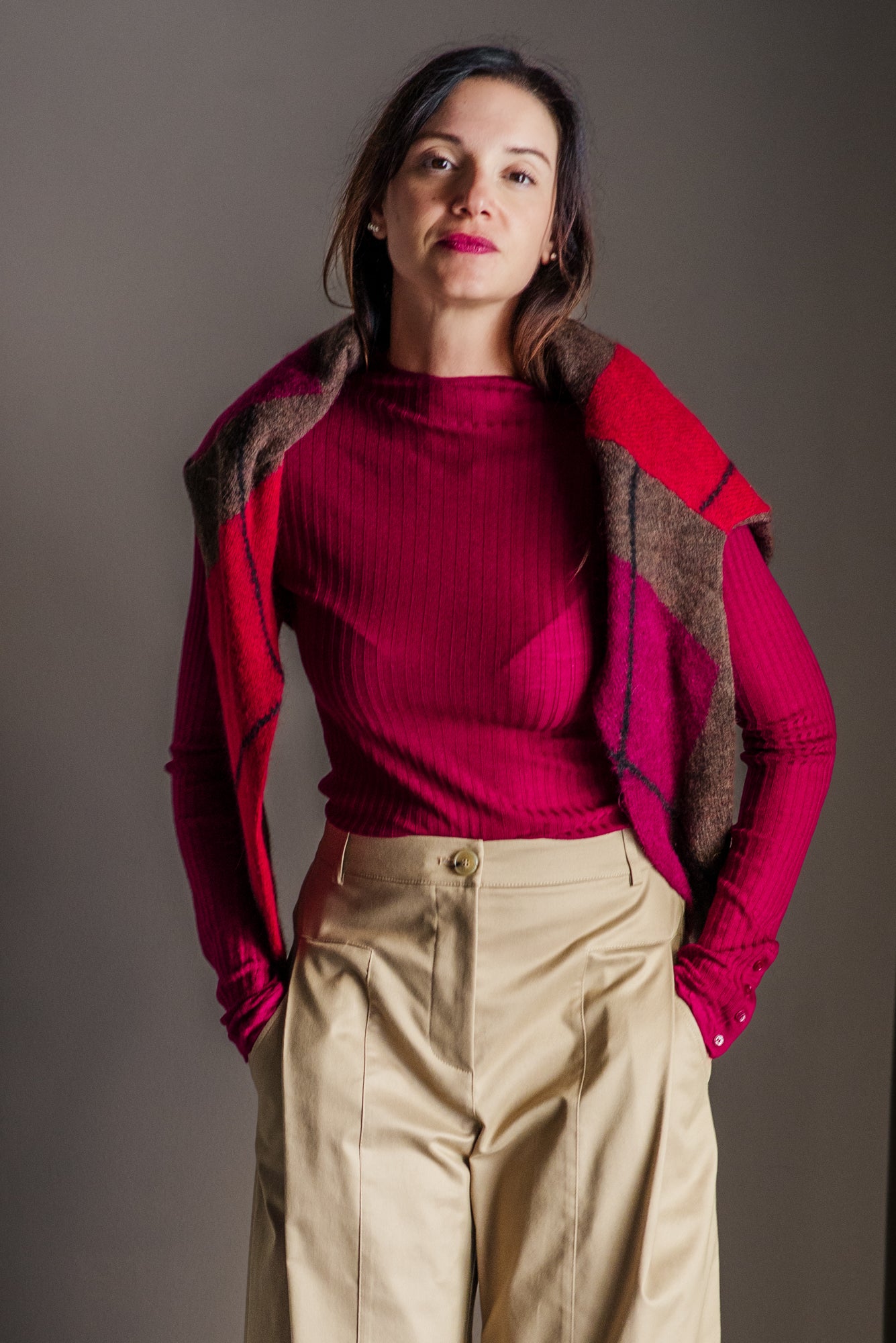 Cardigan a Rombi Nenette
