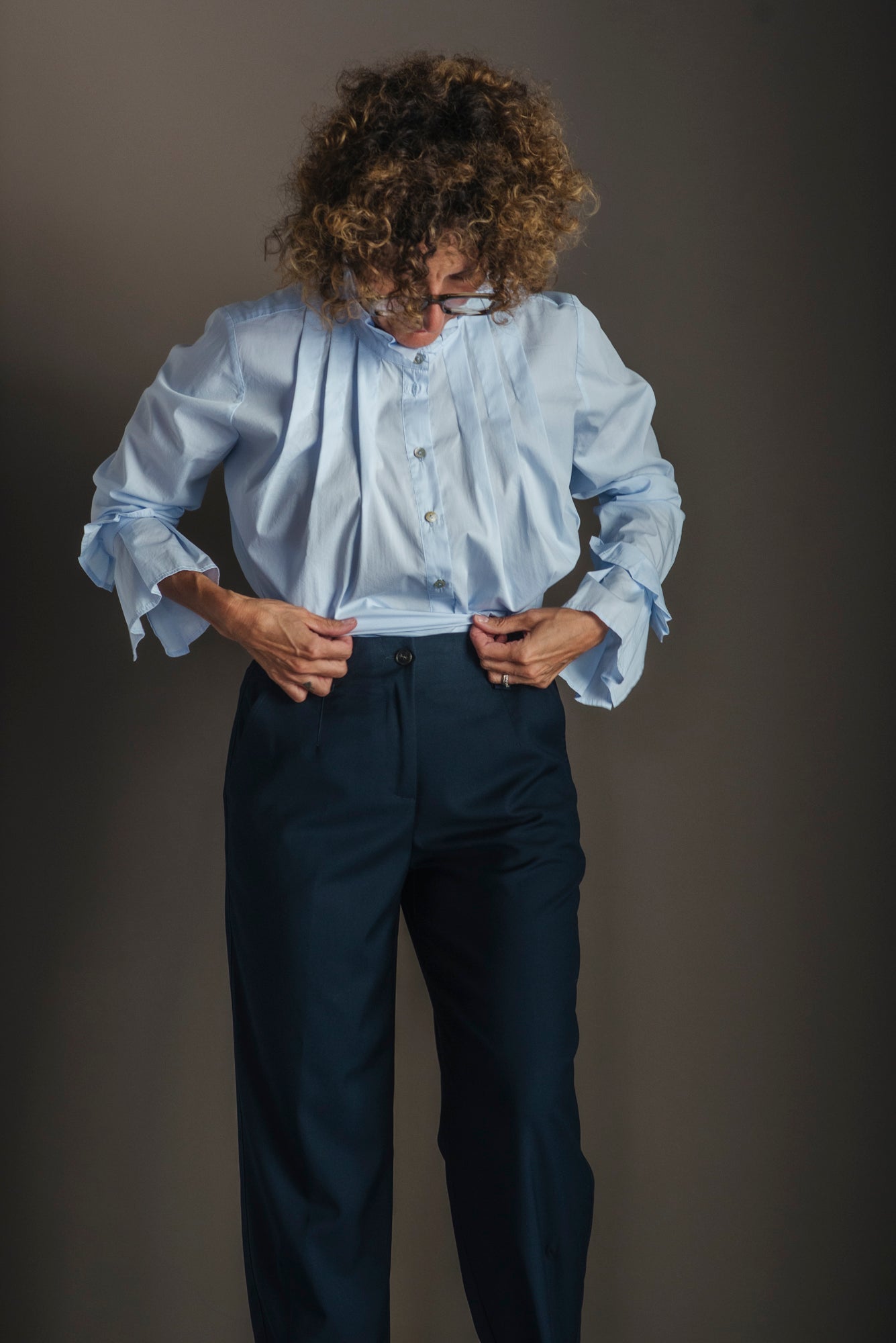 Pantalone Mod. Alessia Bly Navy
