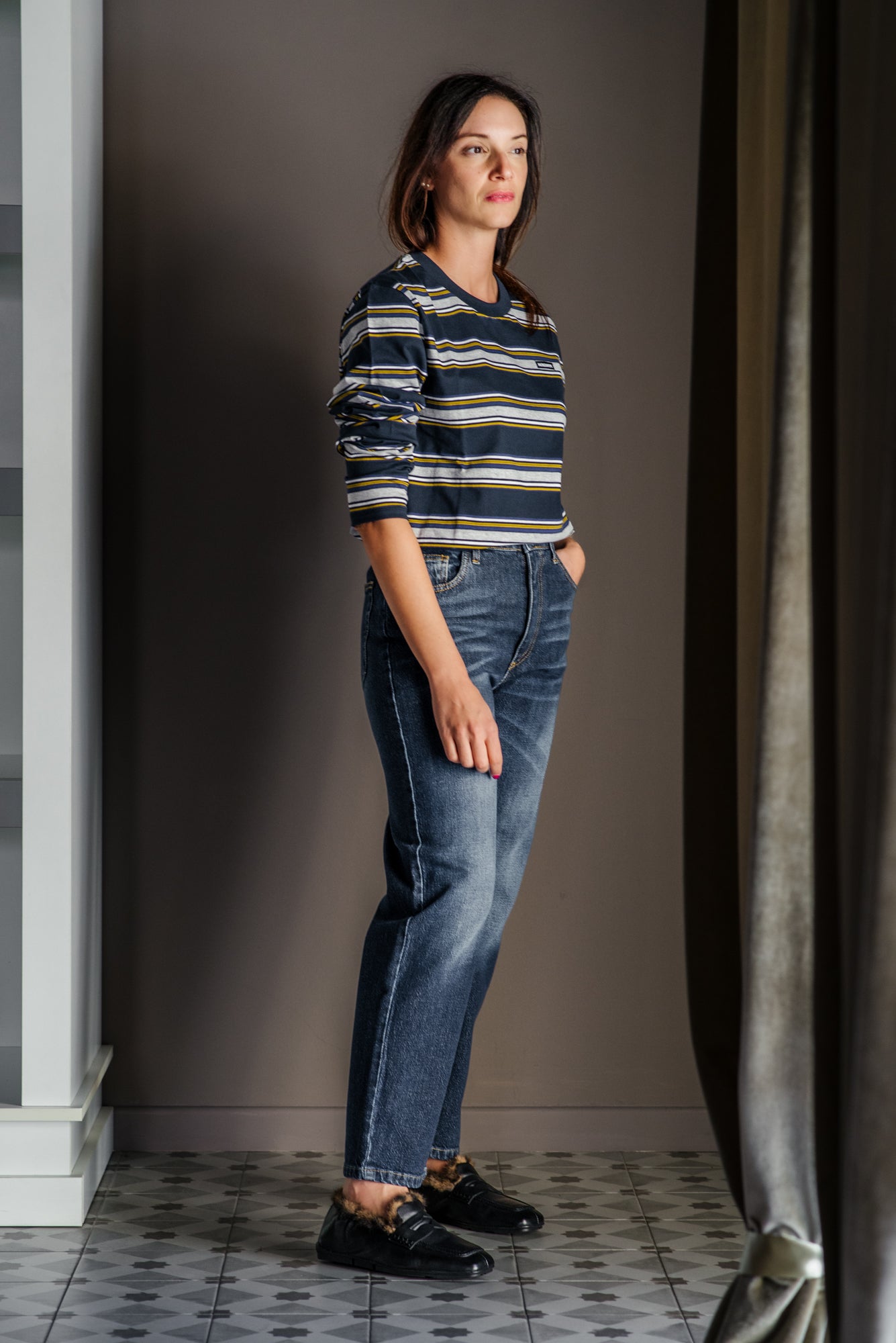 Jeans Straight-Fit God Save Denim