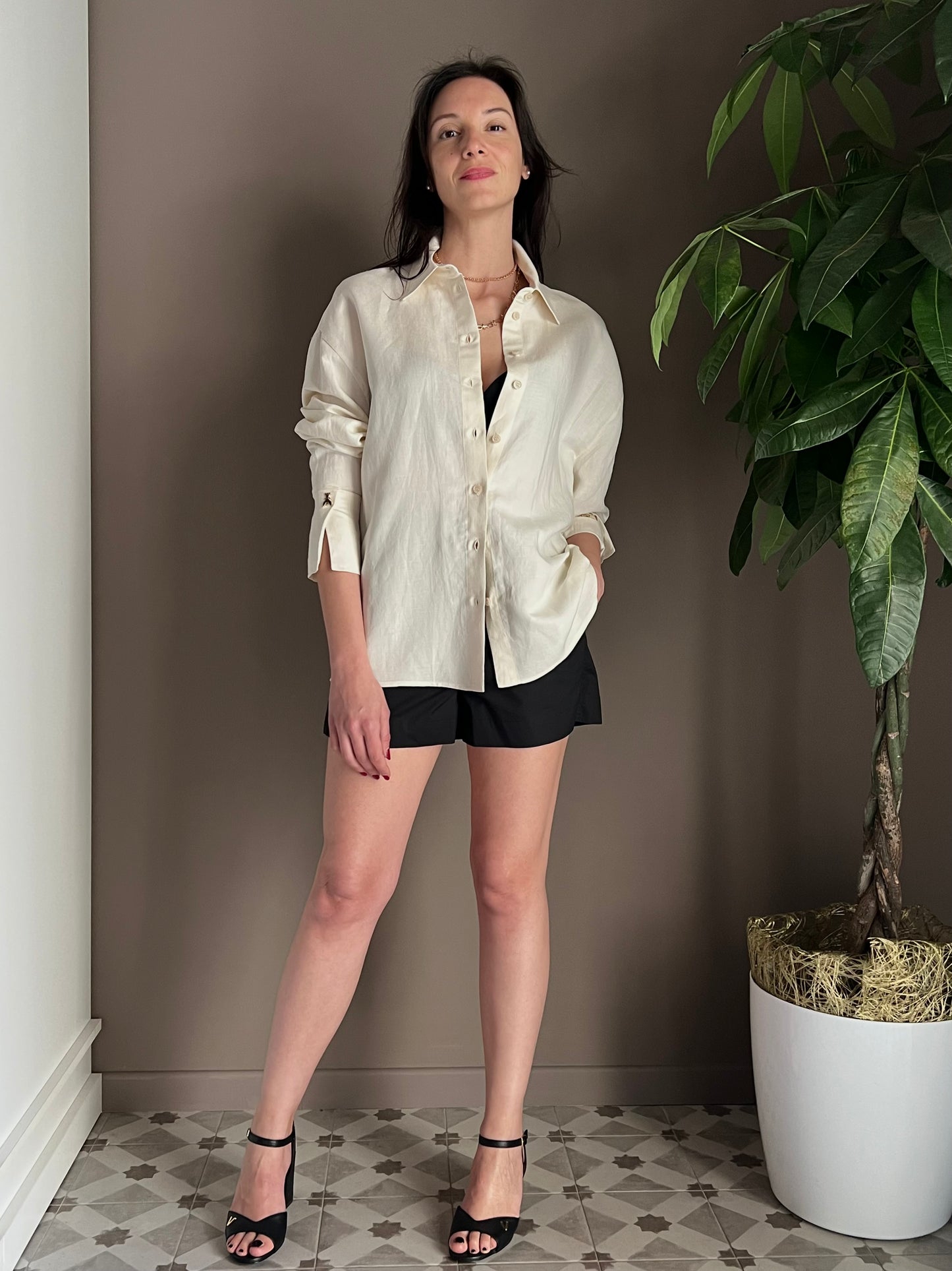Camicia in lino Patrizia Pepe