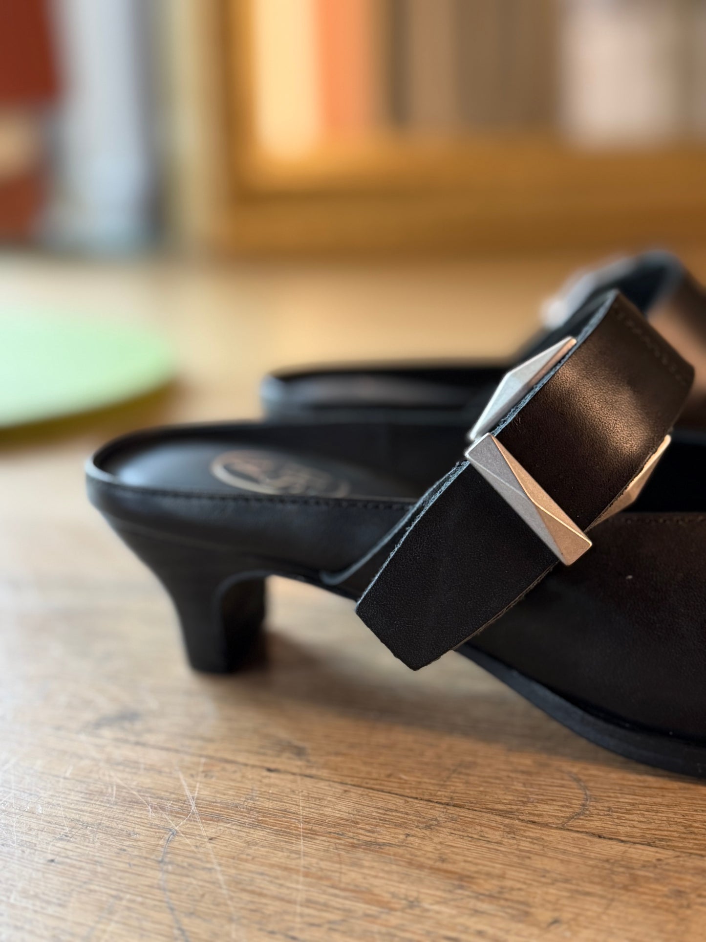 Sabot ASH in Pelle Nera