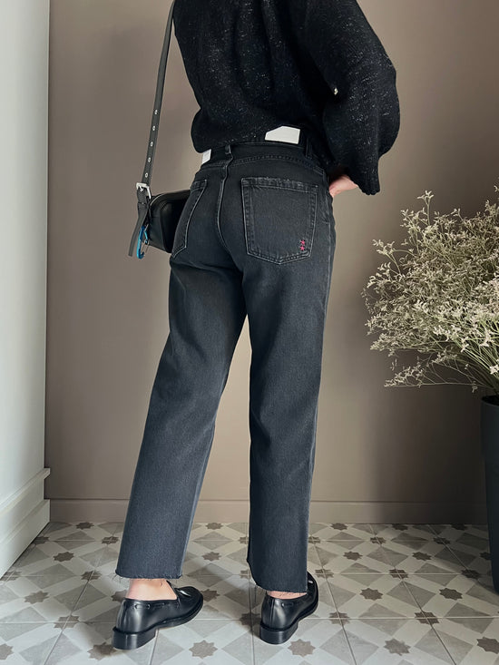 Pantalone Icon Denim Mod. Jill nero