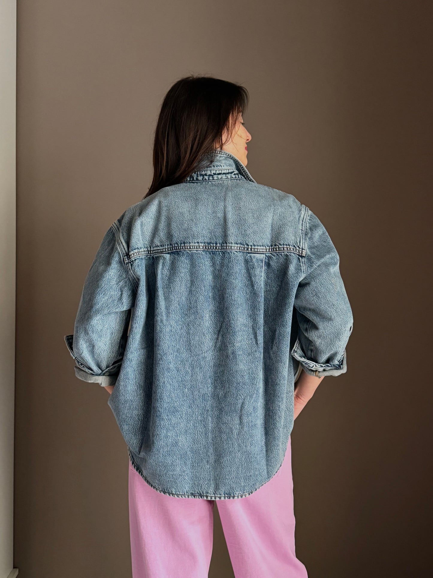 Camicia denim over Patrizia Pepe