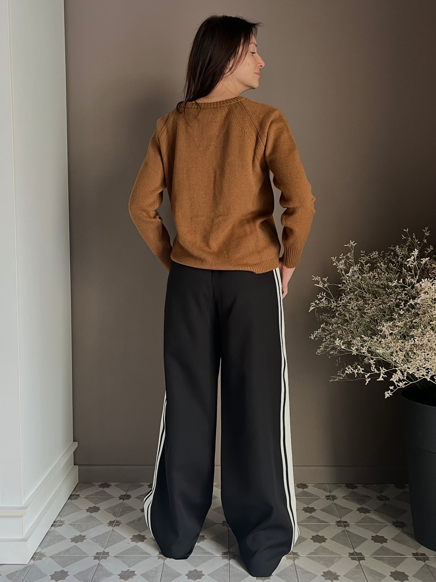 Pantalone Sporty-Chic Patrizia Pepe con Banda Laterale