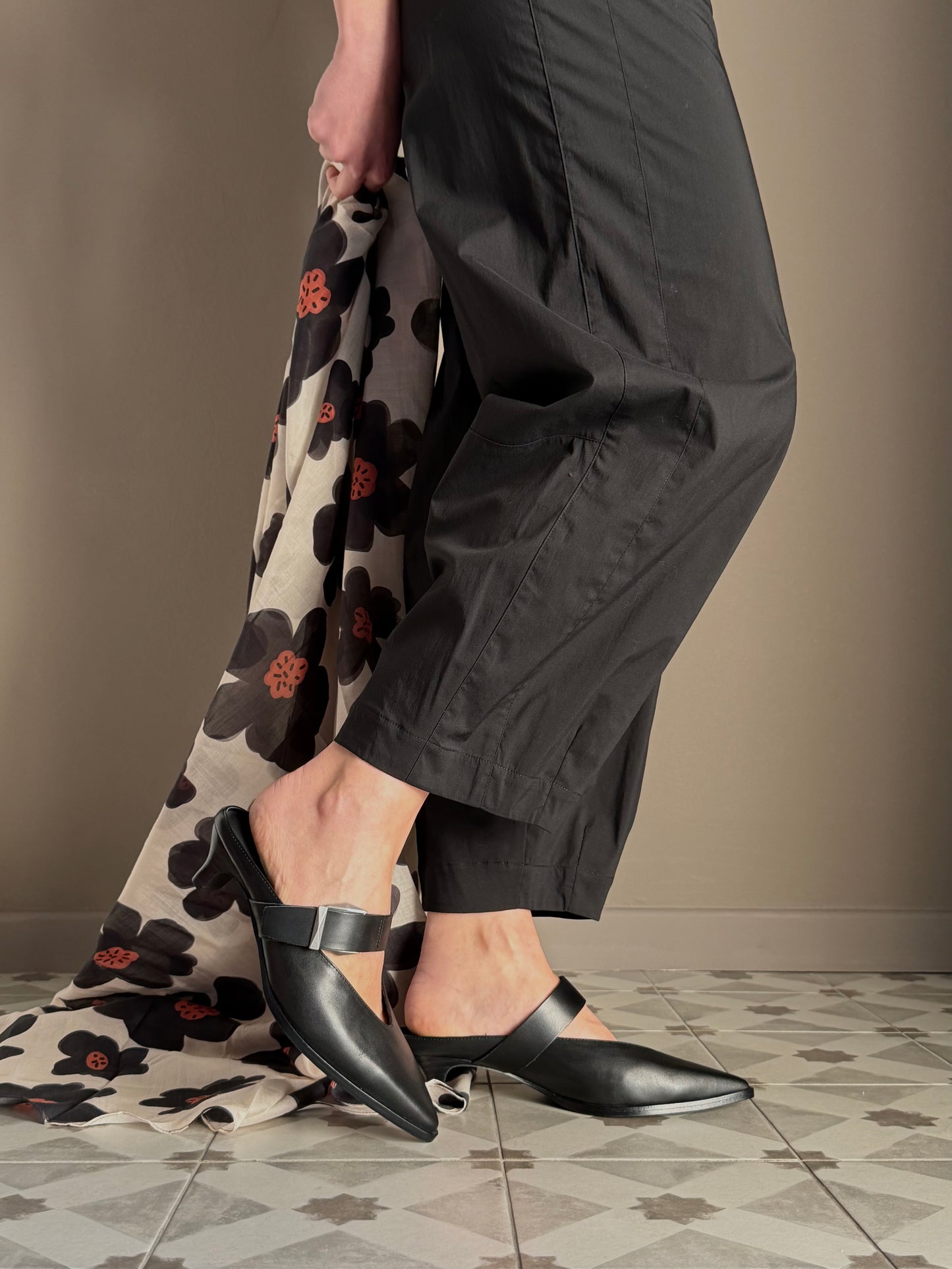 Sabot ASH in Pelle Nera