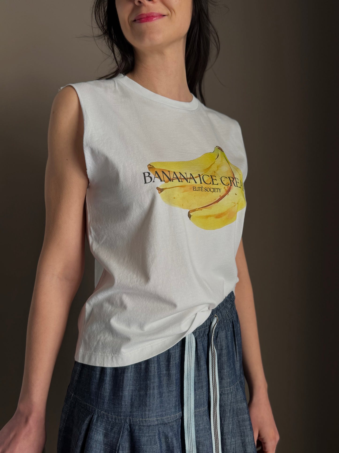 Canotta "Banana Ice Cream"