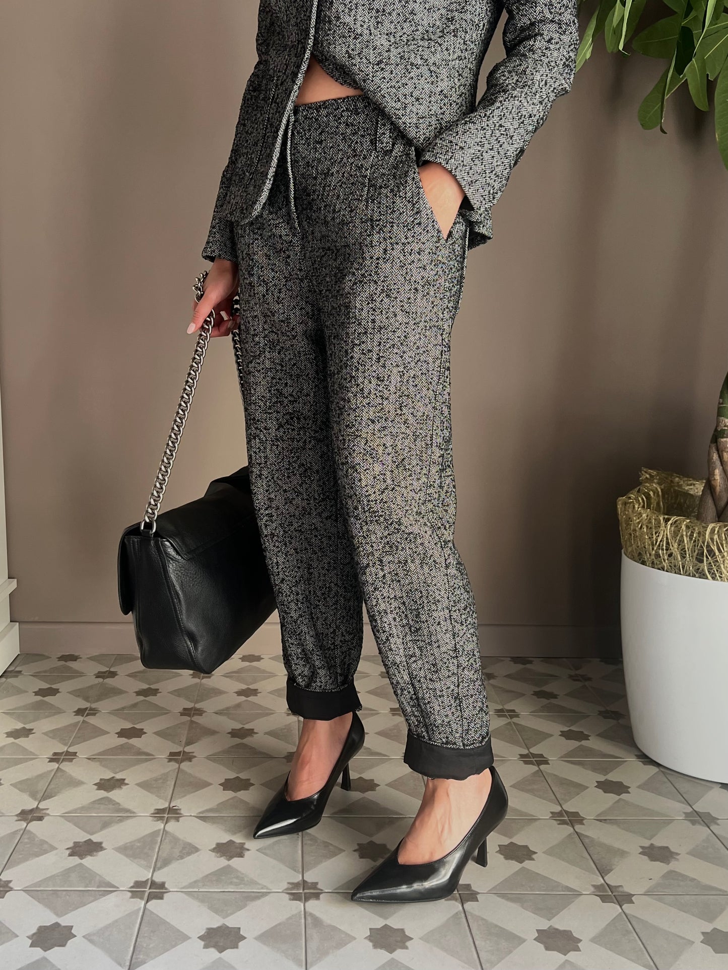 Pantaloni in tweed Alessia Santi