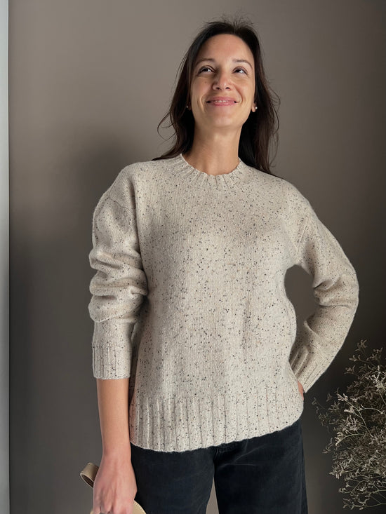 Maglione in lana mélange Alessia Santi