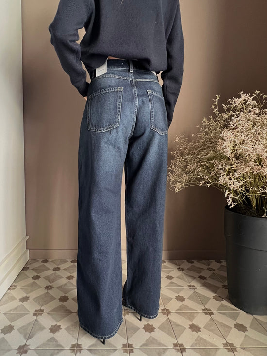 Pantalone Icon Denim Mod.Poppy Blu