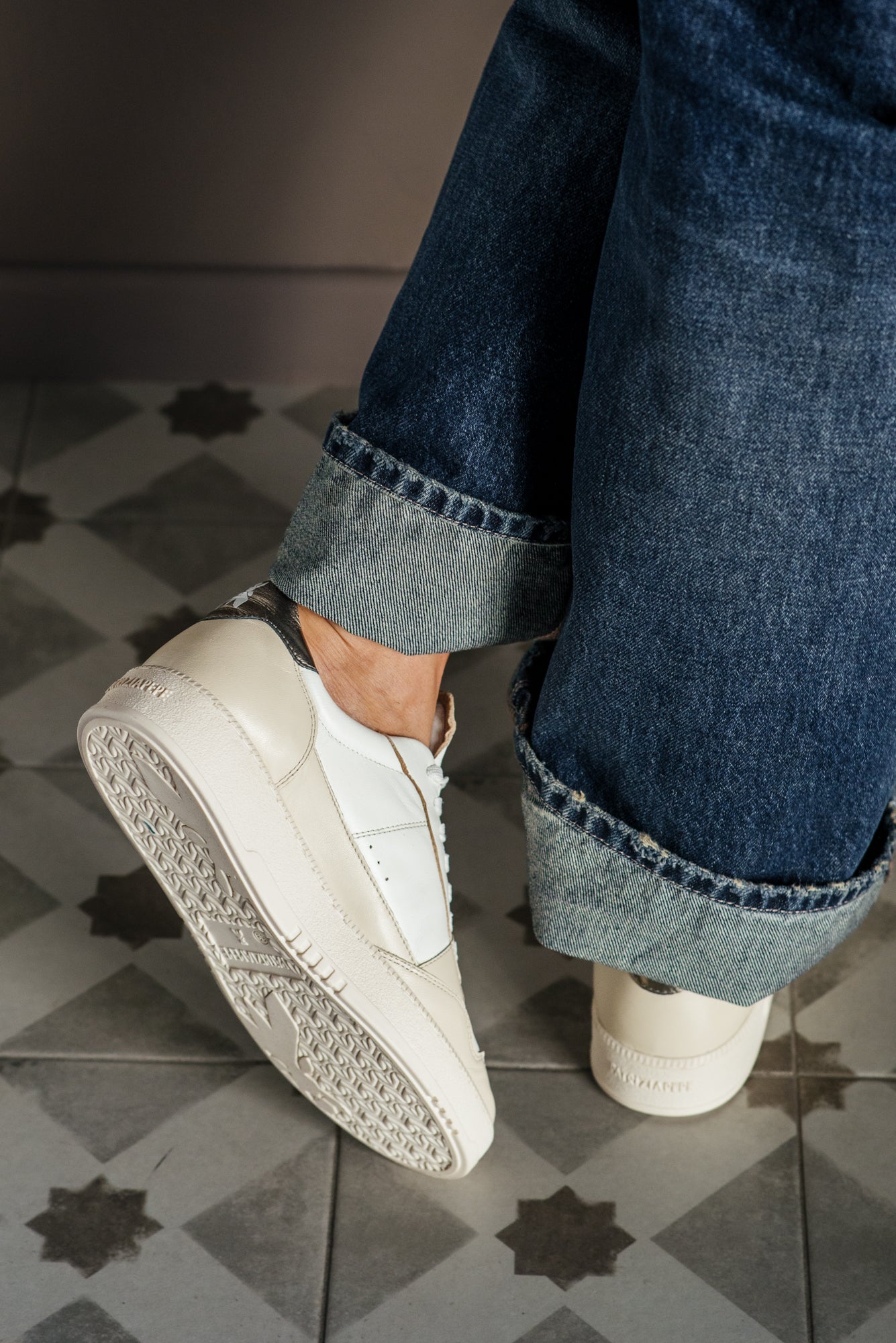 Sneakers in pelle Patrizia Pepe
