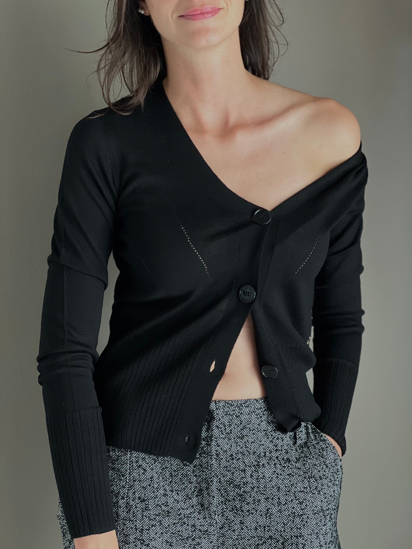 Cardigan in pura lana Patrizia Pepe