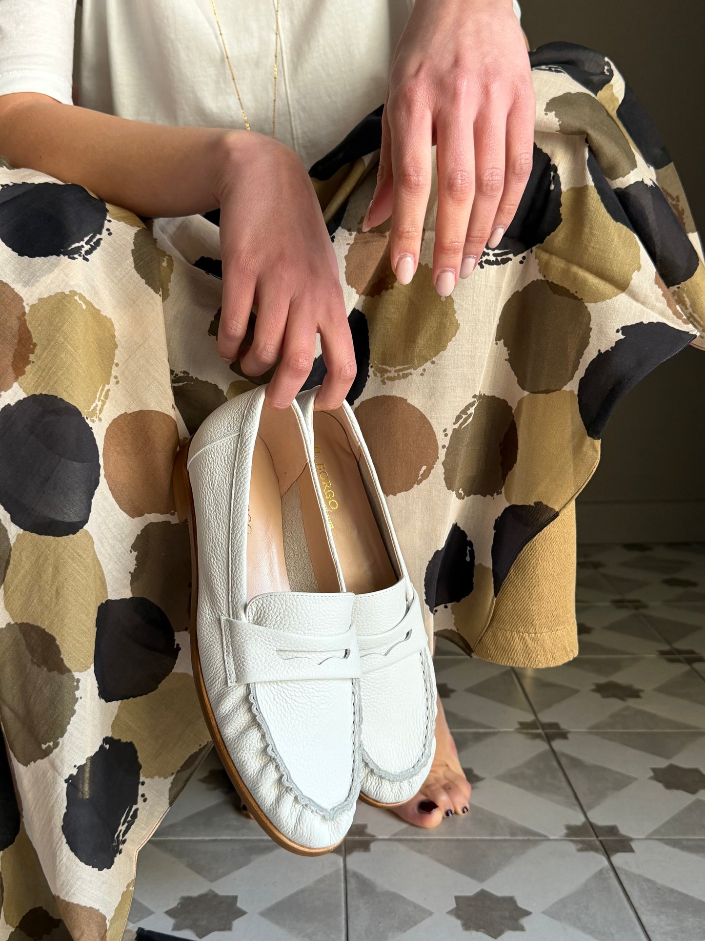 Mocassino sfoderato Il Borgo