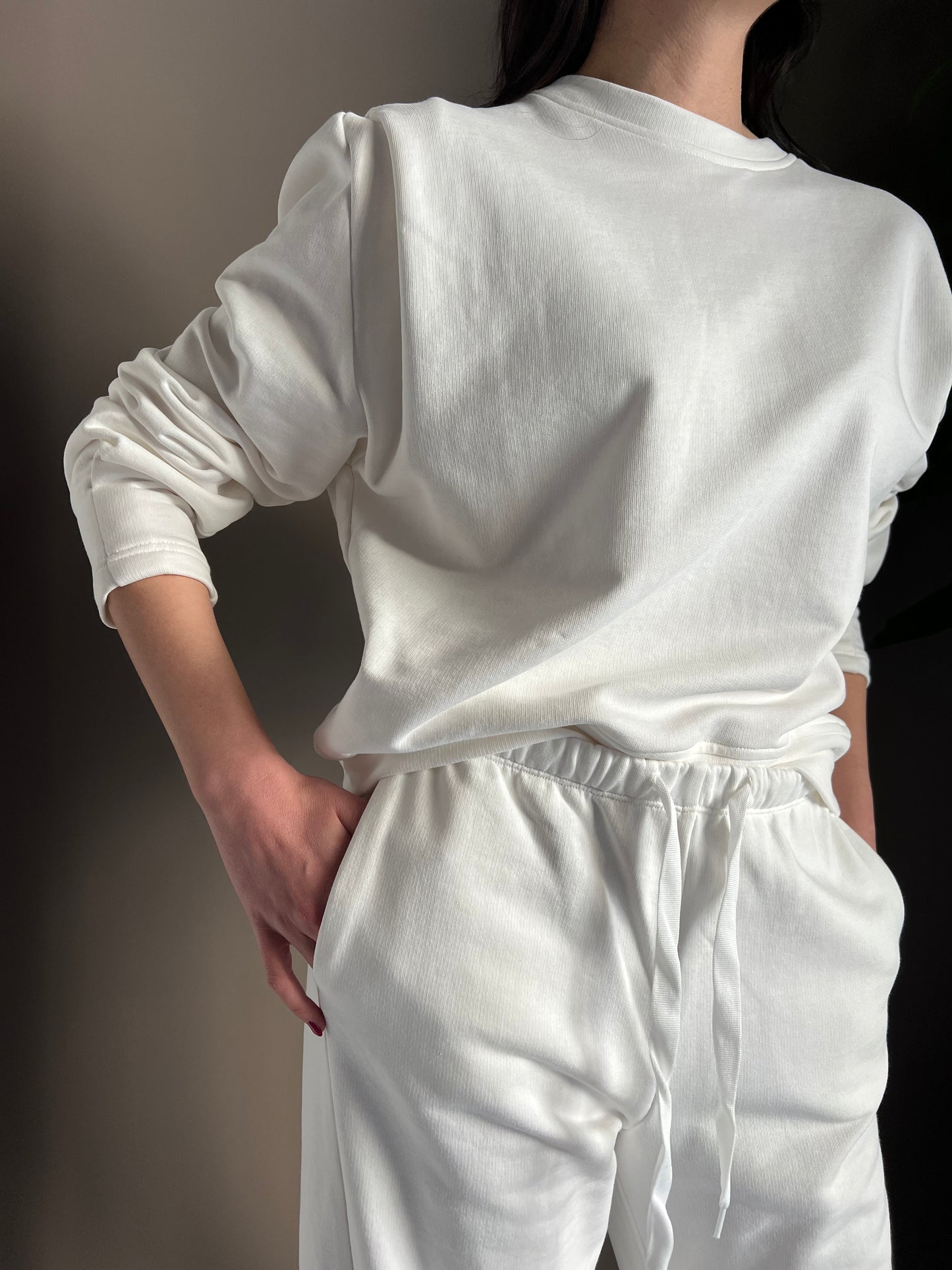 Pantalone in felpa con coulisse