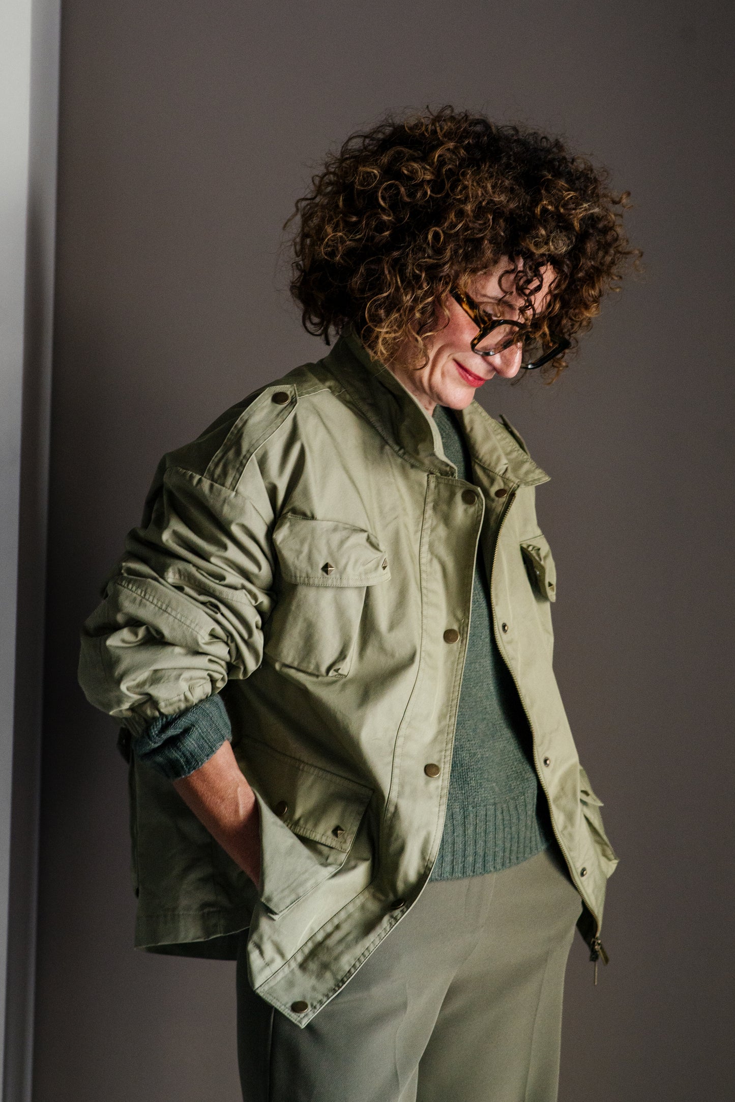 Parka 2 in 1 modulare con gilet in ecofur A. Santi