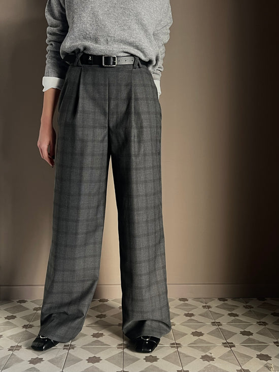 Pantalone a palazzo Ceck antracite