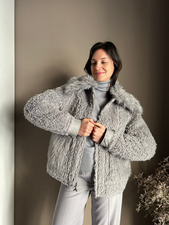 Giubbotto reversibile Fluffy Patrizia Pepe