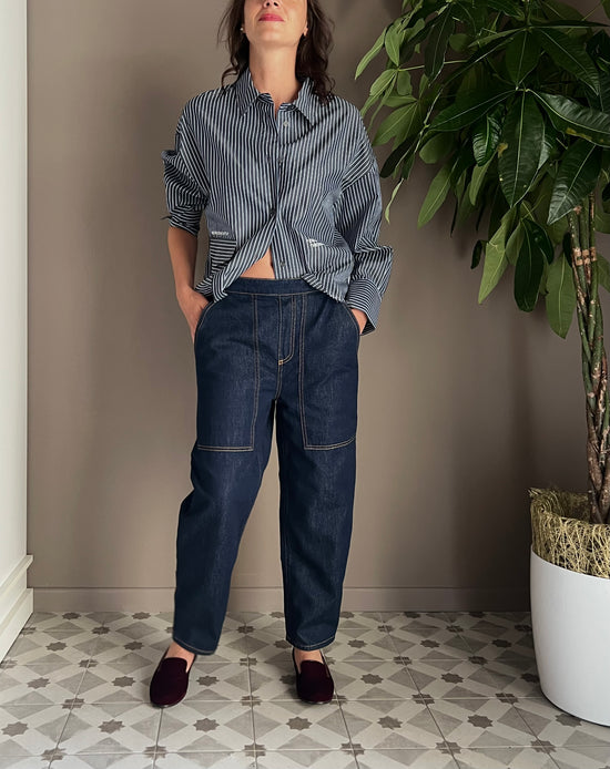 Pantalone denim Alessia Santi