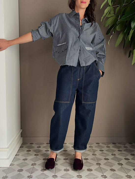 Pantalone denim Alessia Santi