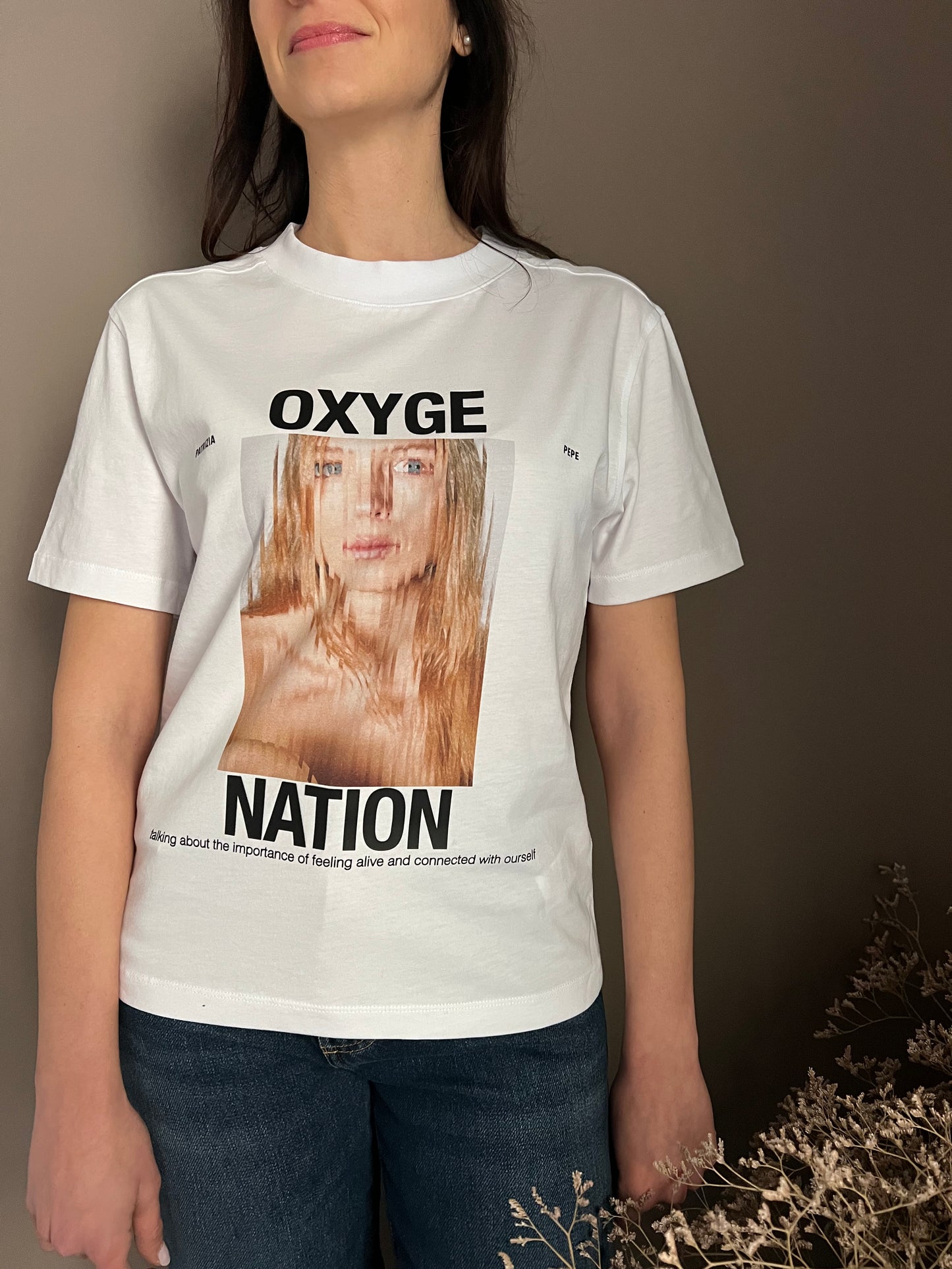 T-shirt Oxygen Nation in cotone