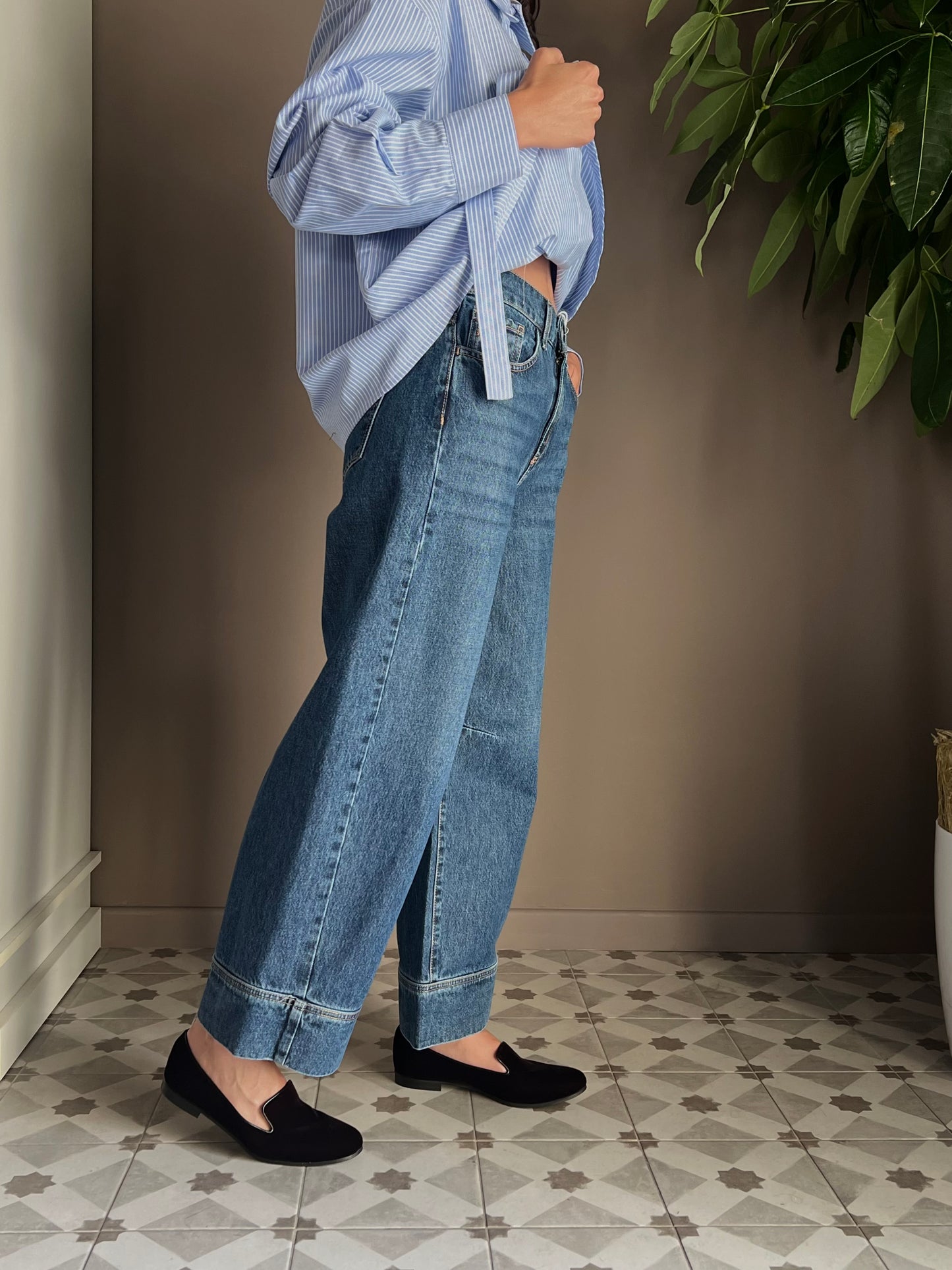 Pantalone denim Noumeno Concept