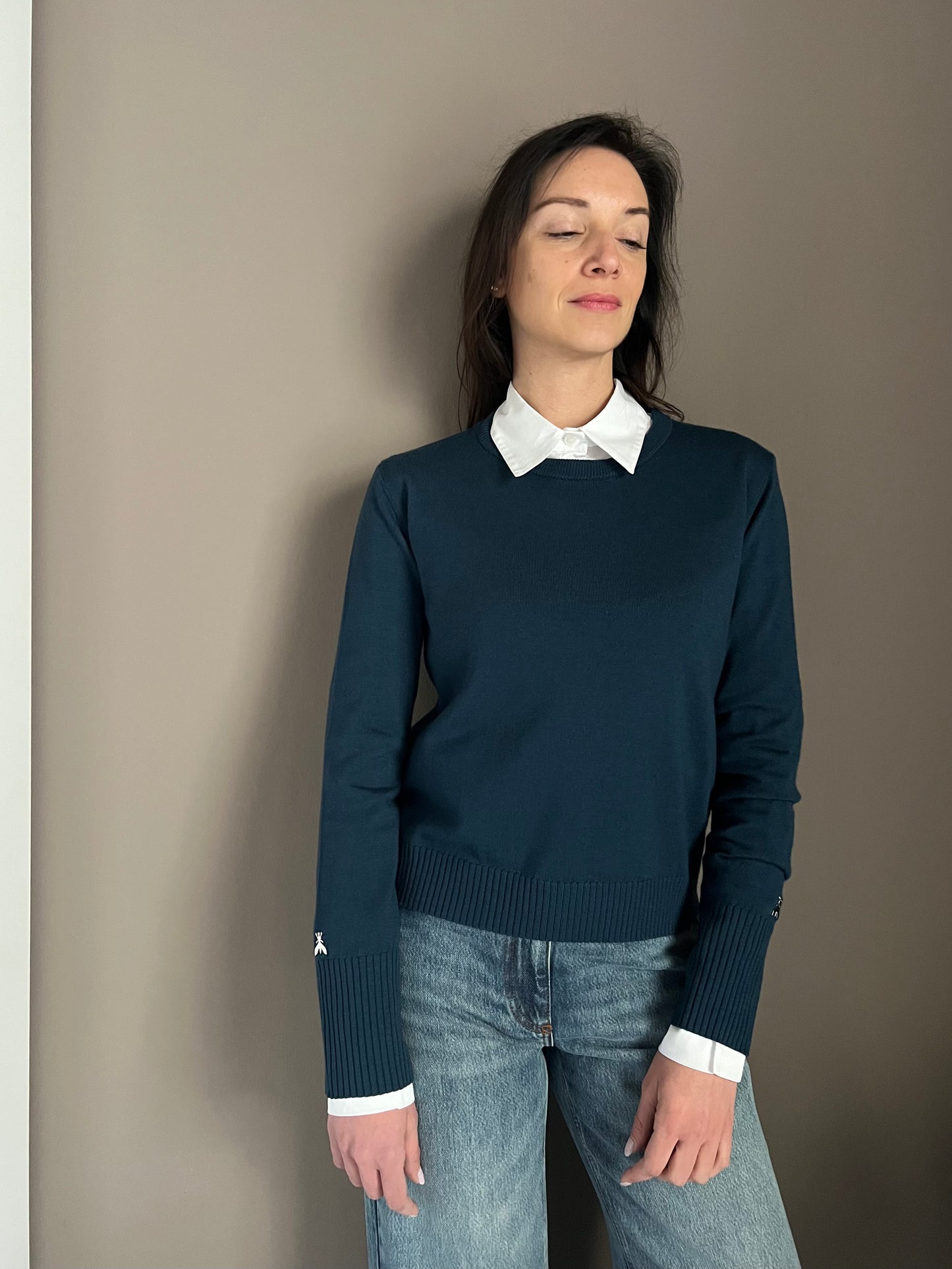 Maglia girocollo in lana Patrizia Pepe