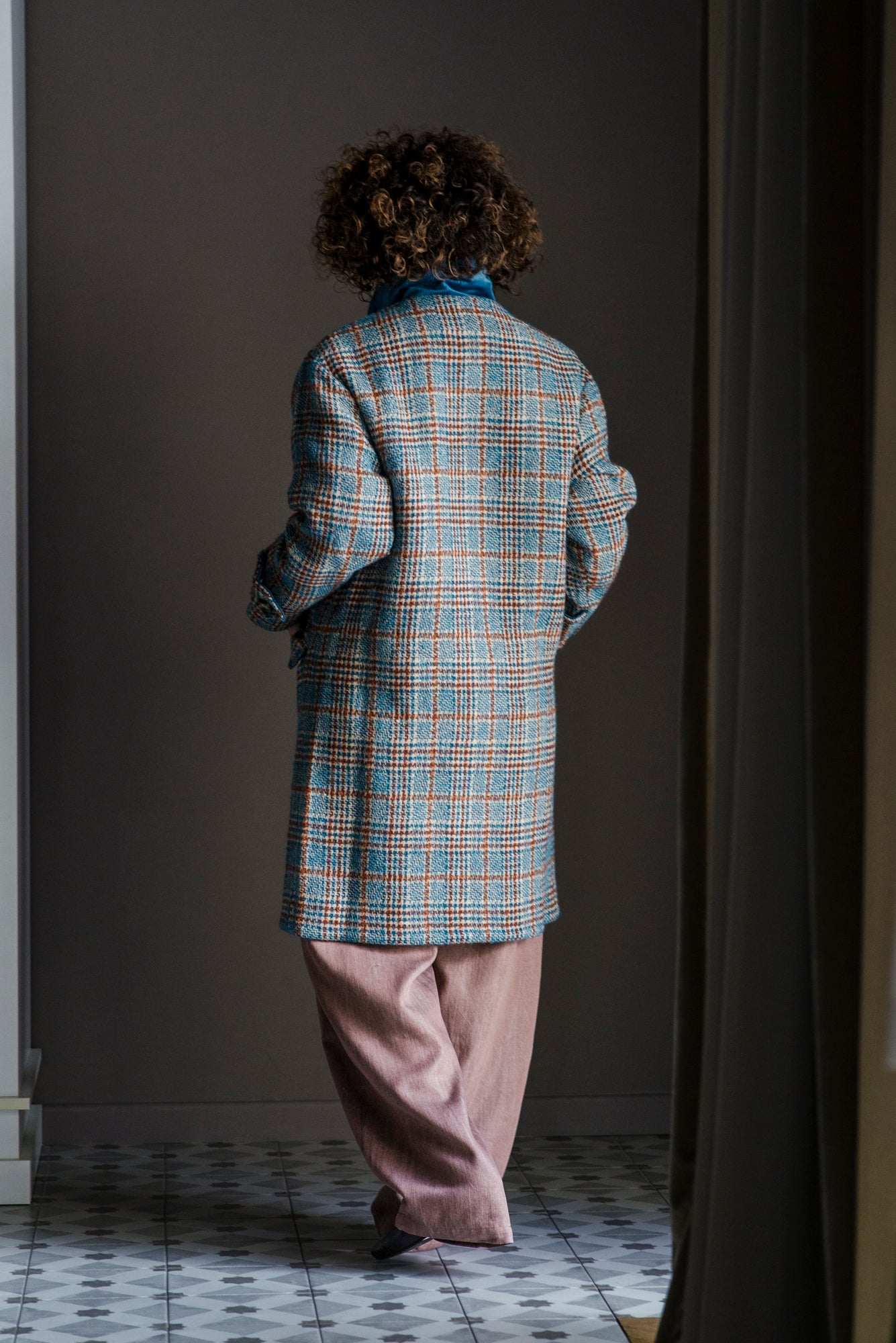 Cappotto doppiopetto oversize Noumeno Concept