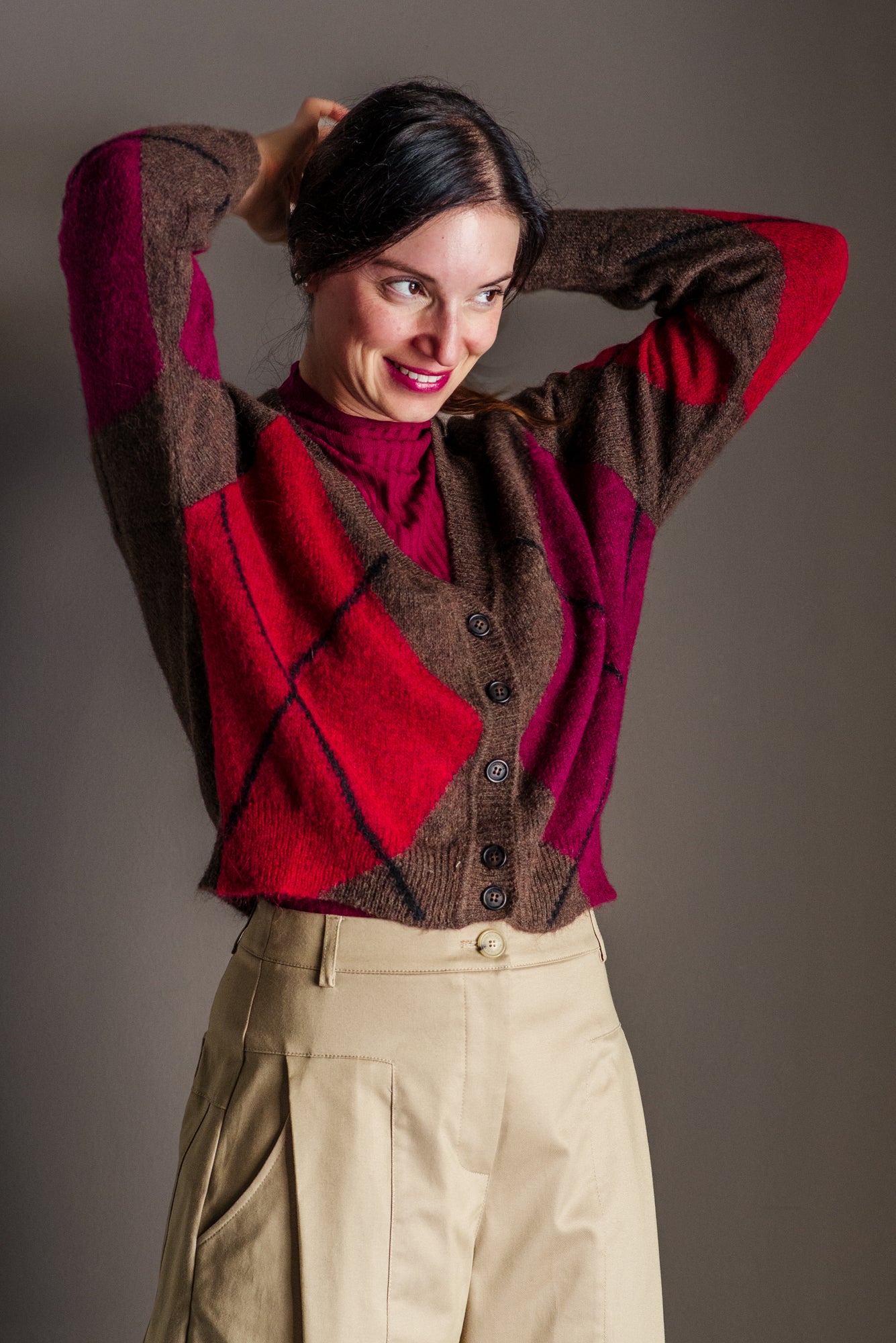 Cardigan a Rombi Nenette