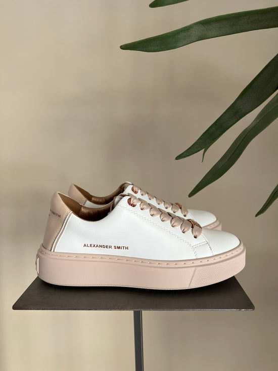 Sneakers Alexander Smith London White Beige