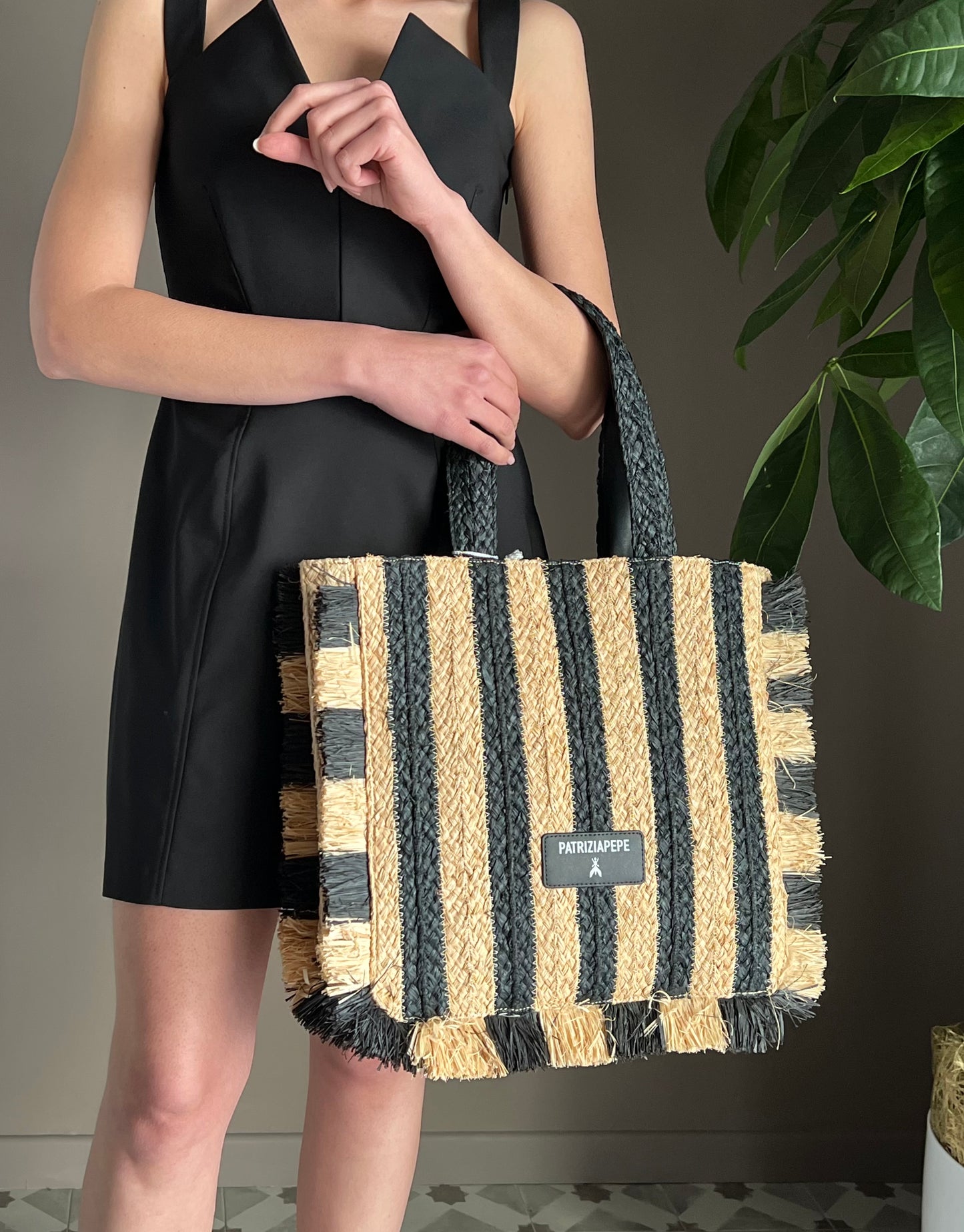 Borsa shopping in rafia