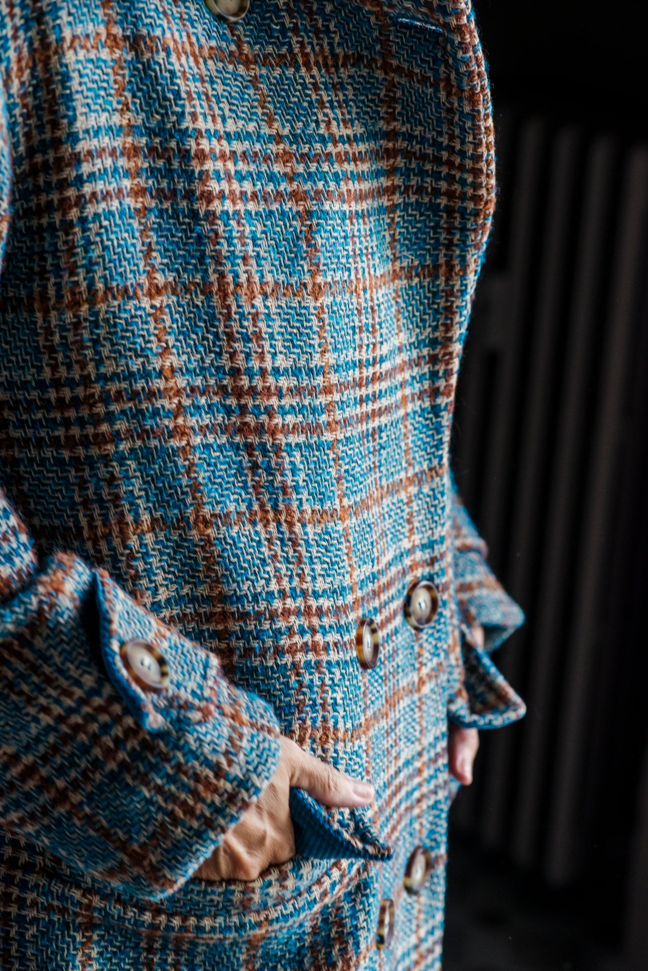 Cappotto doppiopetto oversize Noumeno Concept