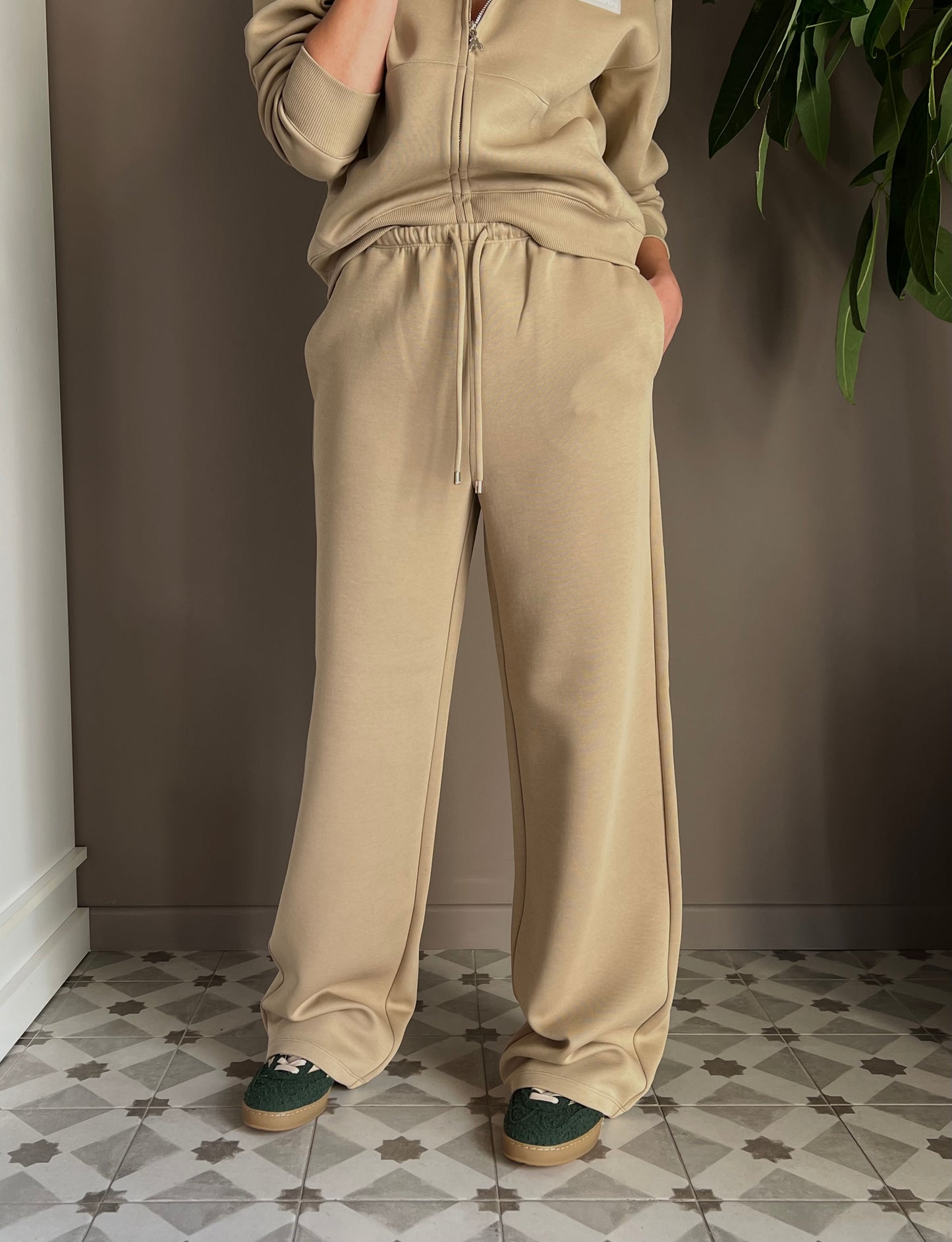 Pantalone jogger in tessuto tecnico