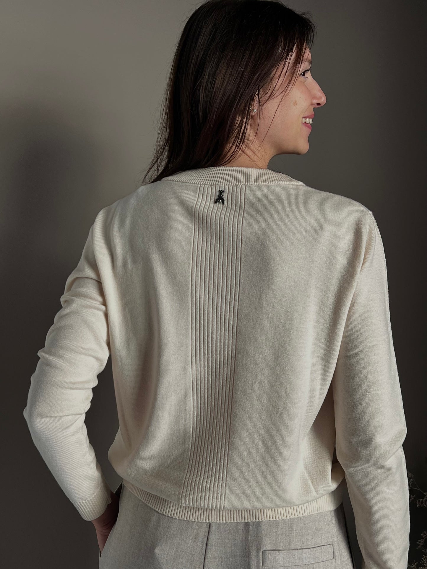 Maglia girocollo Patrizia pepe in pura lana merino