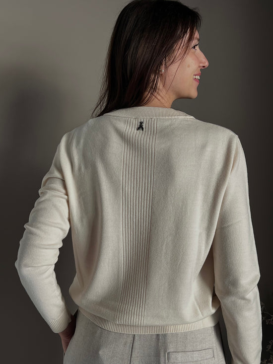 Maglia girocollo Patrizia pepe in pura lana merino