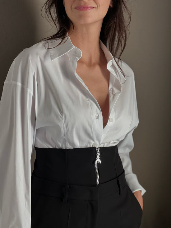 Pantaloni baggy con corsetto