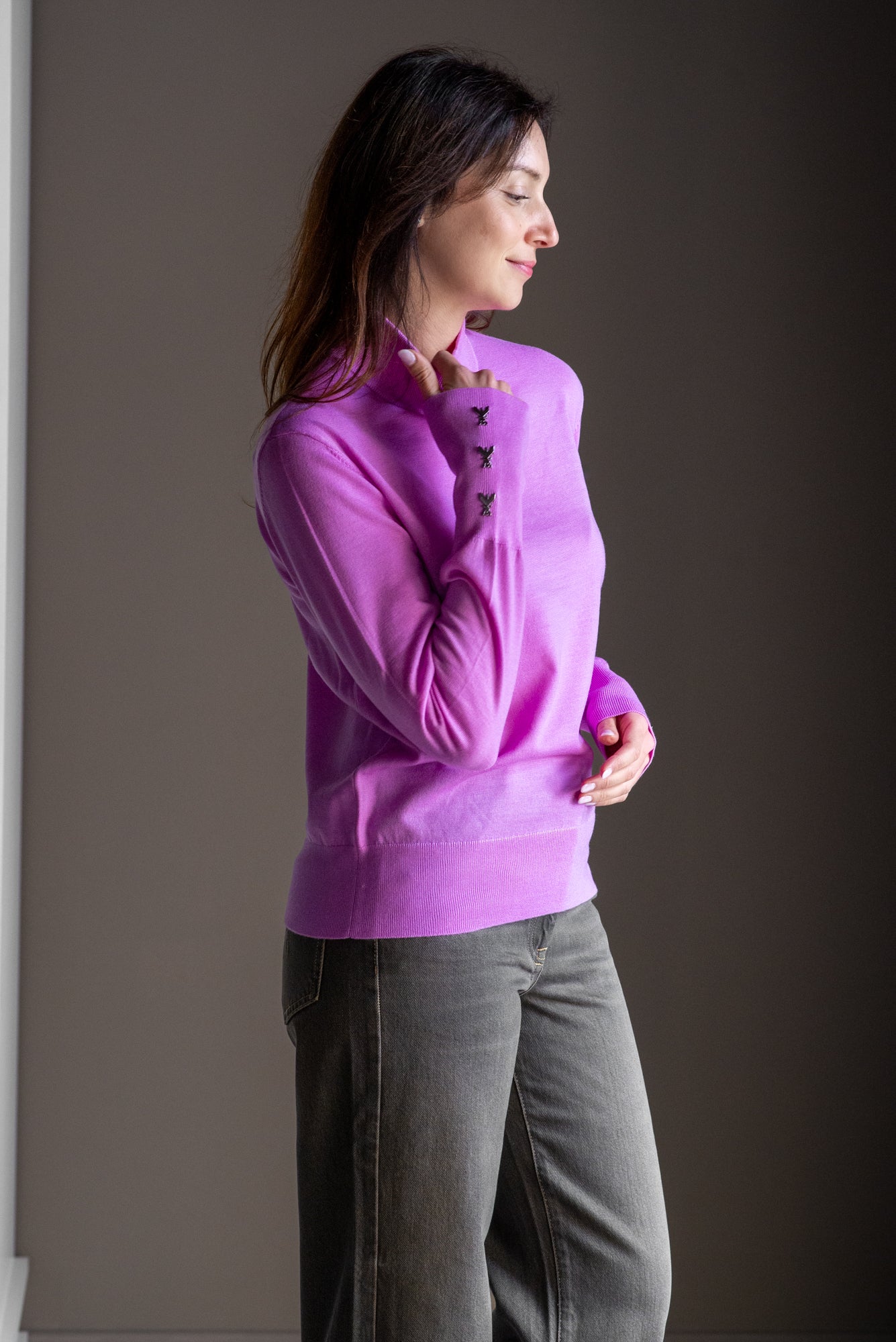 Maglia in pura lana Pink – Patrizia Pepe