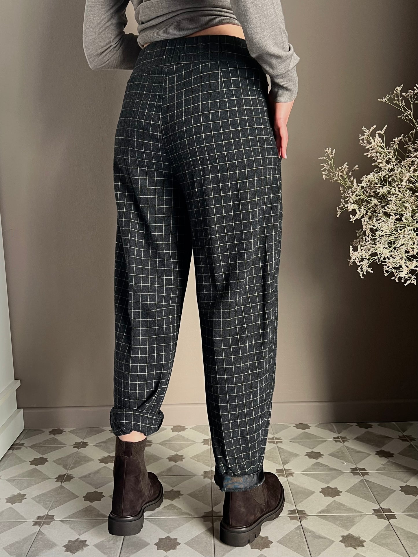 Pantalone Smart-casual Ceck Alessia Santi
