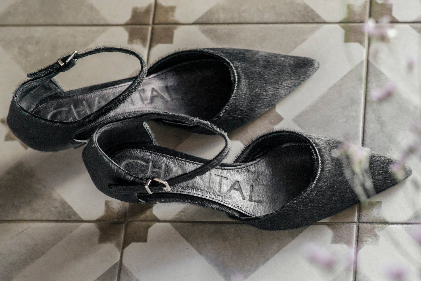 Scarpa con cinturino in Cavallino